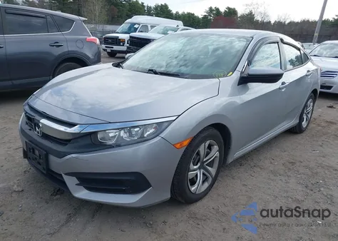2018 Honda Civic Lx from USA, damaged, VIN 19XFC2F56JE201460